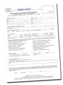 Modulo per richiedere offerta